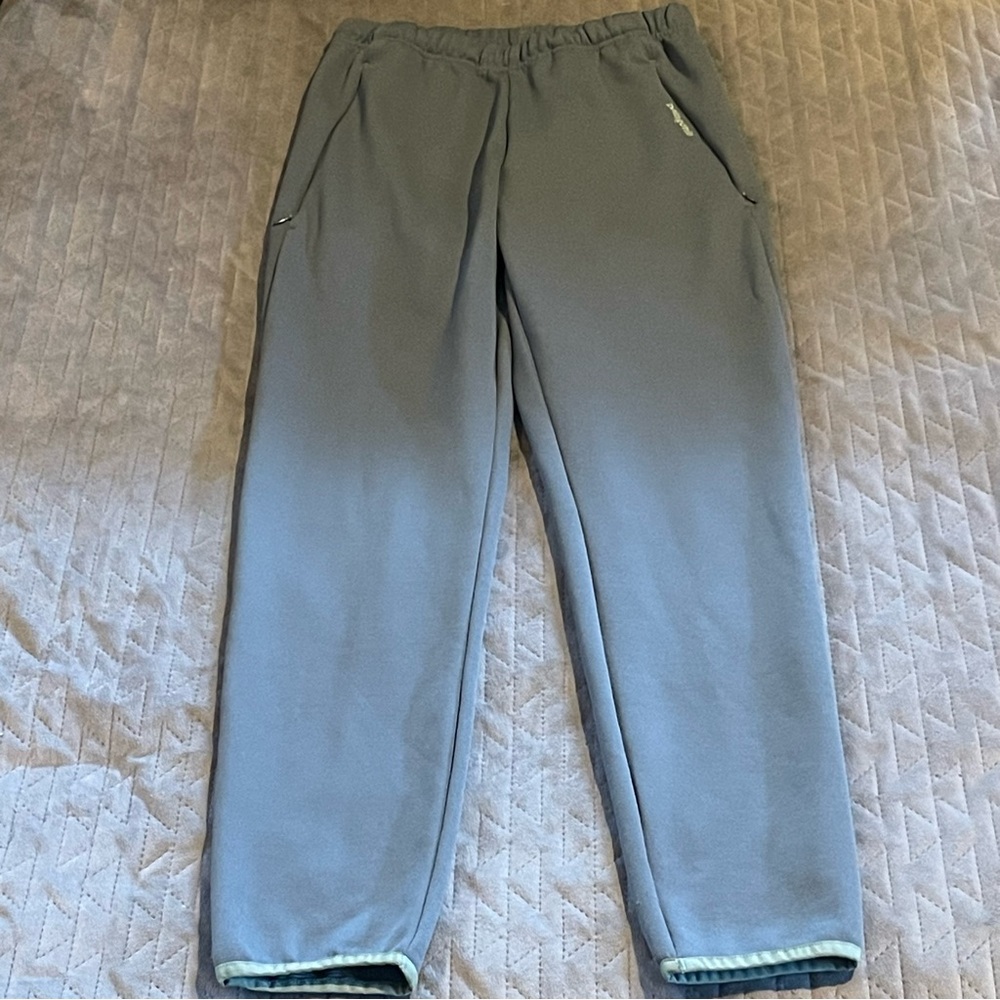 Patagonia‎ zip pocket drawstring wool blend base layer womens size small EUC